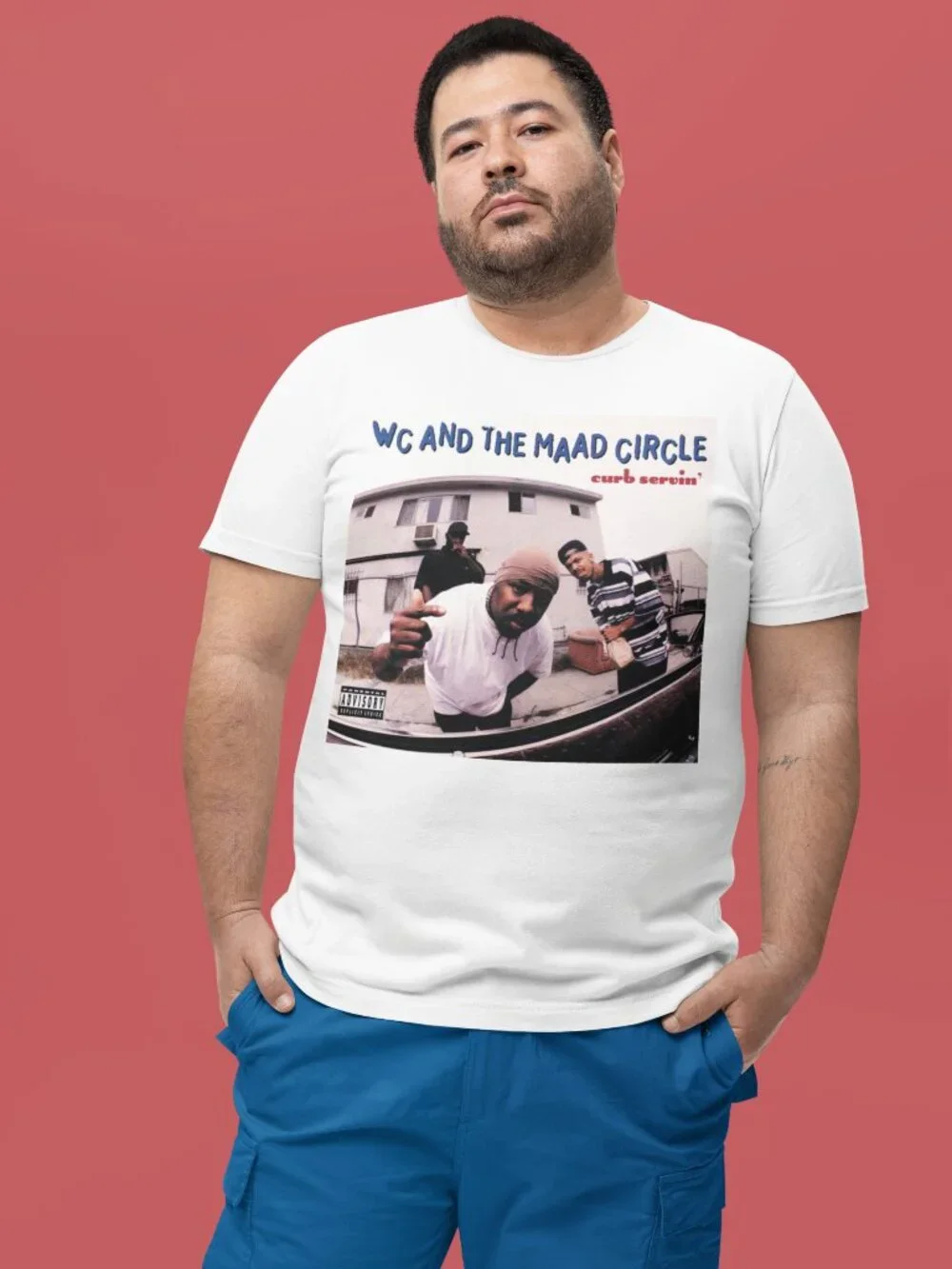 CURB SERVIN RAP TEE - Picture 1 of 1